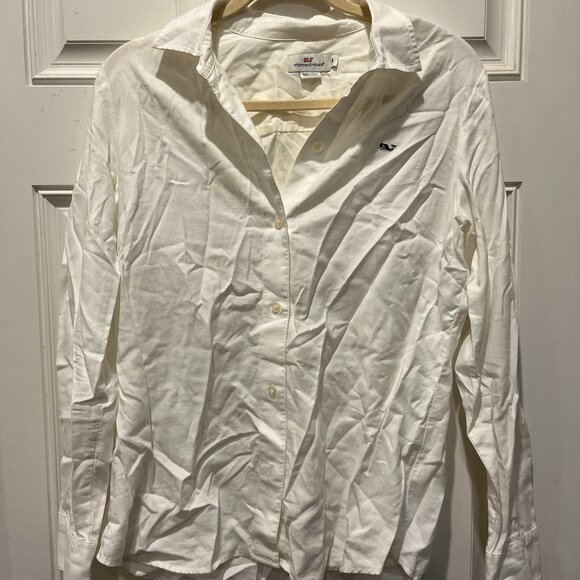 Vineyard Vines button up blouse white - Picture 3 of 6